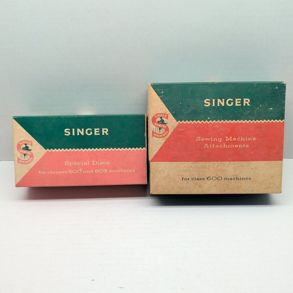 Singer Sewing Machine Attachments & Special Discs Cams Class 600 & 603